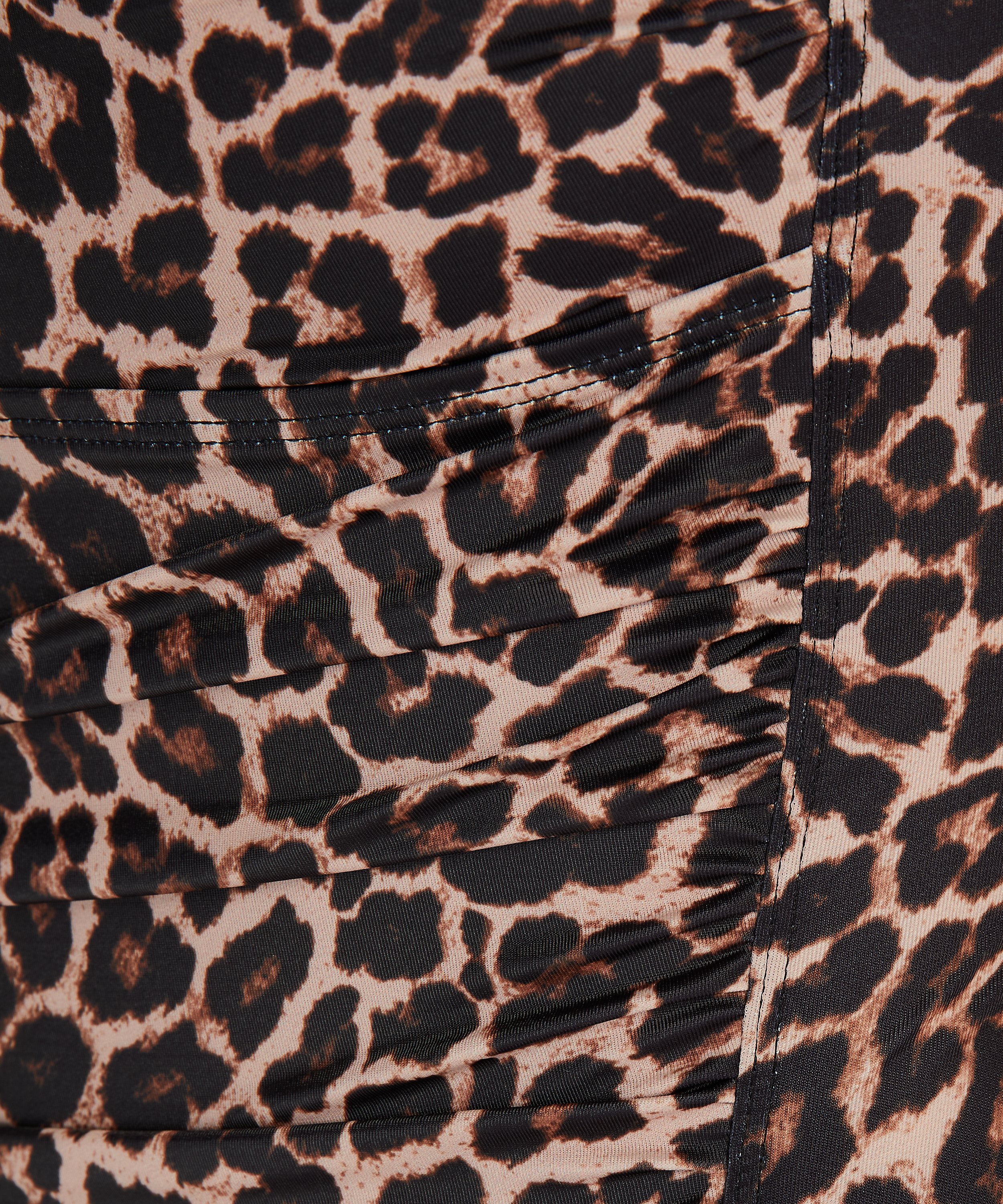Leopard-baddräkt, Beige, main
