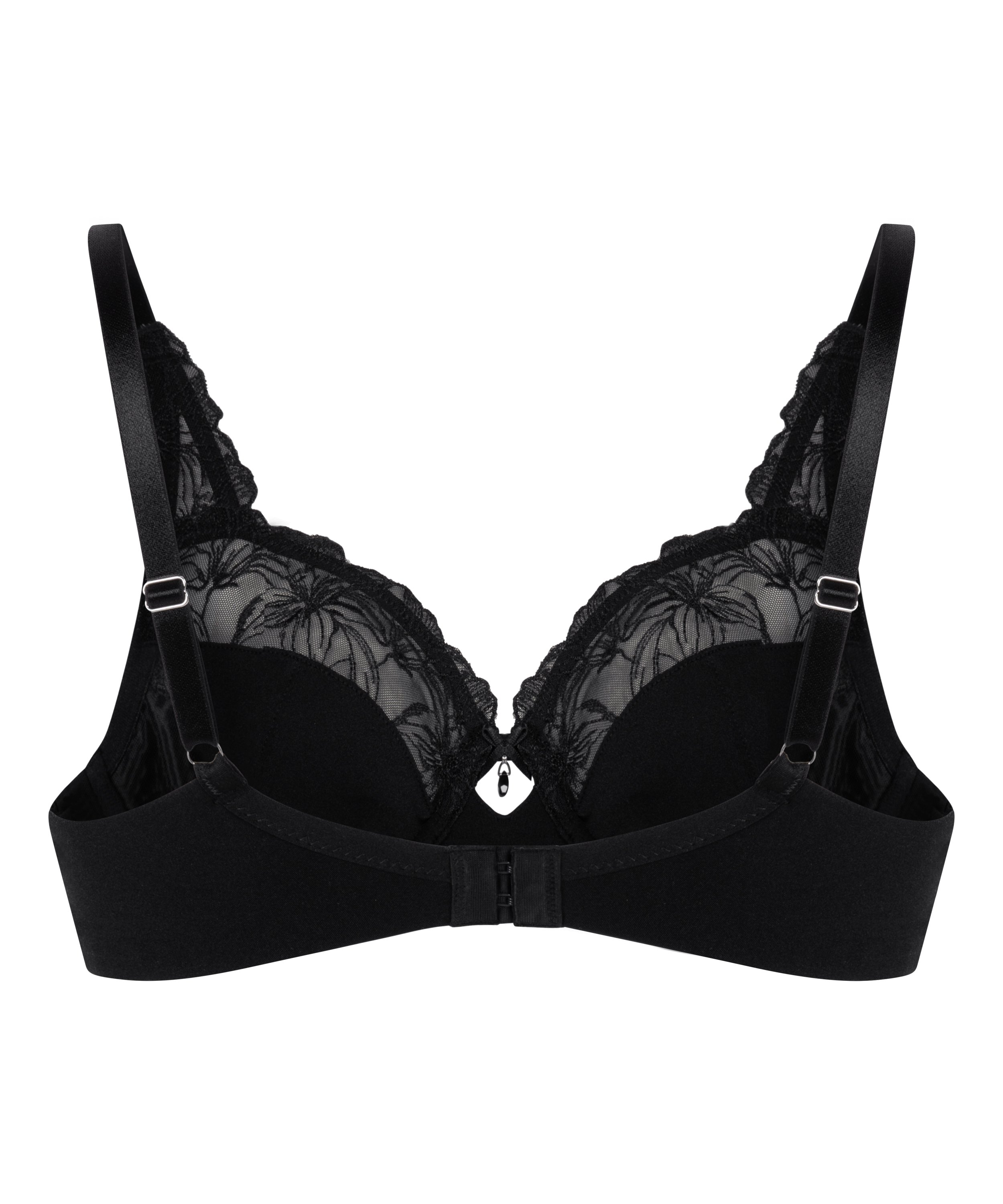 Lily icke-formpressad bygel-bh, Svart, main