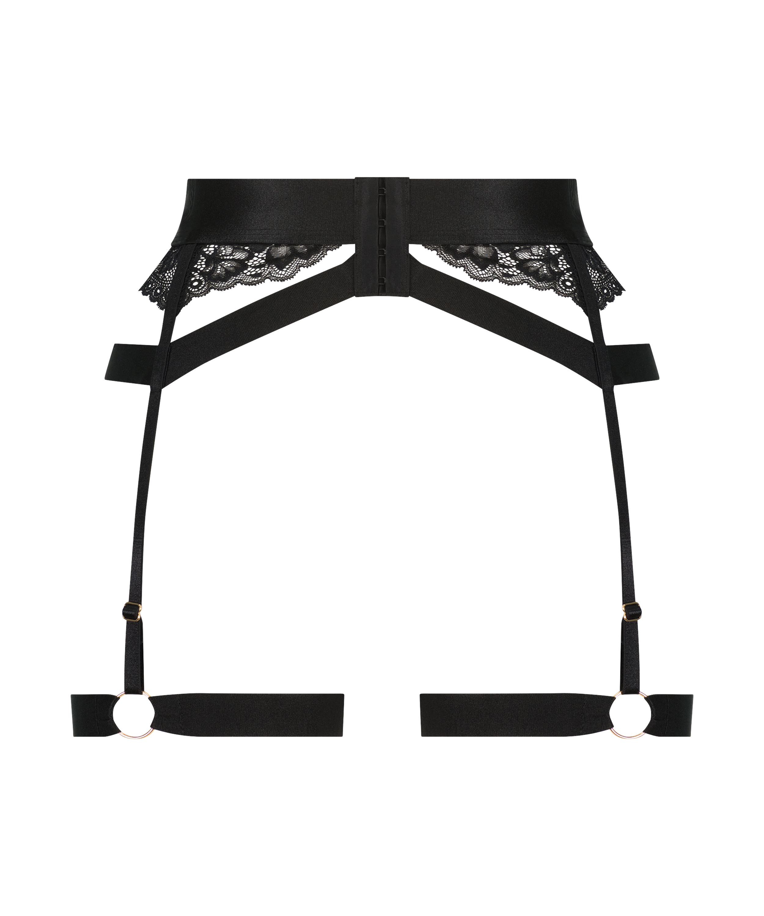 Strumpeband Clementine, Svart, main