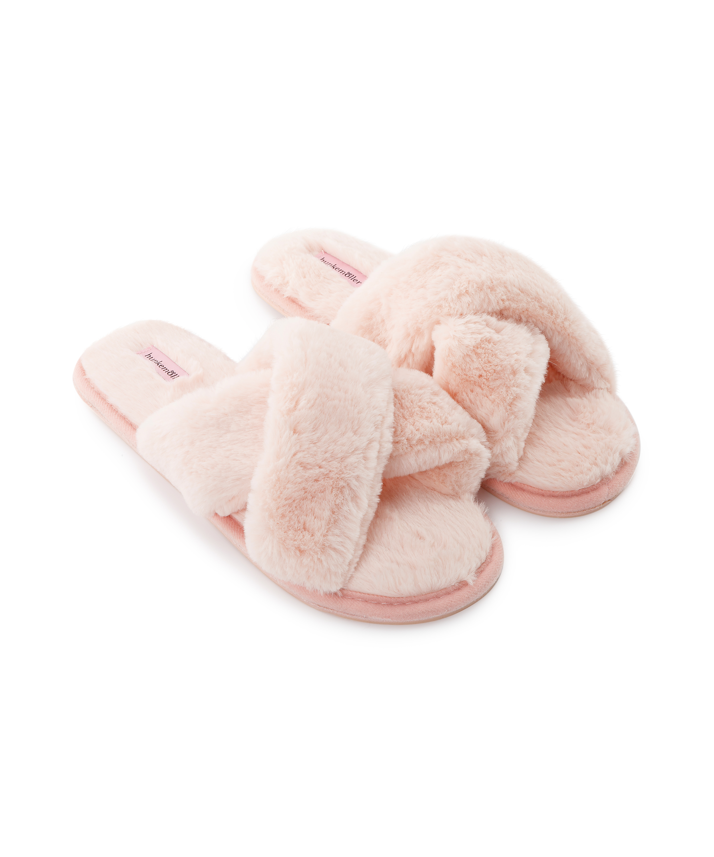 Cross Straps Indoor Sandal, Rosa, main