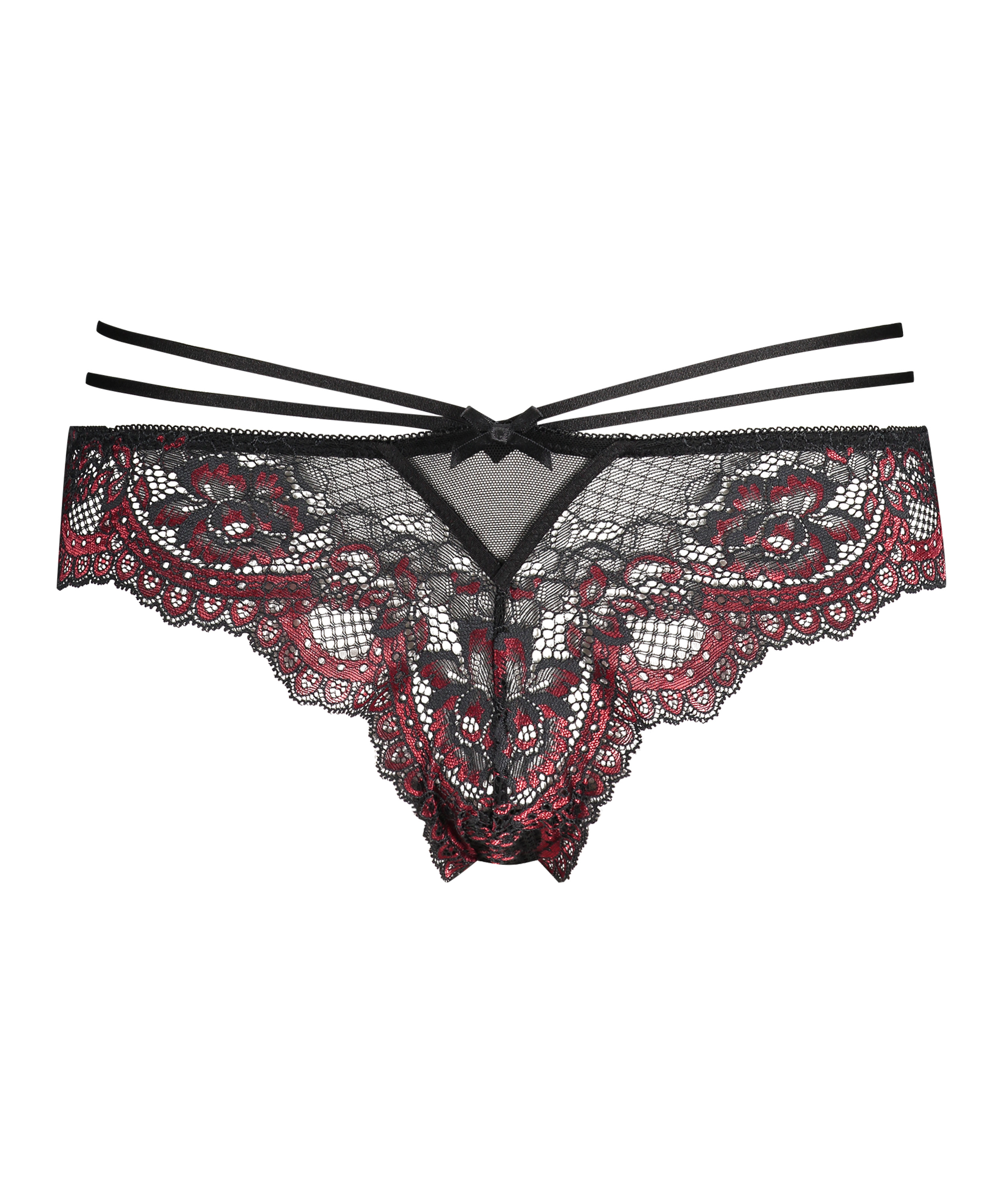 Jade stringtrosa, Svart, main