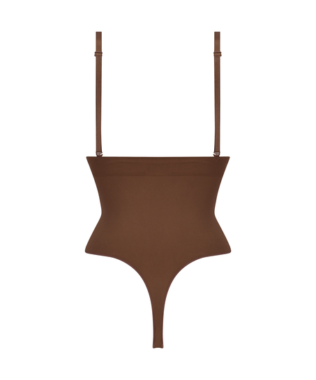 S&ouml;ml&ouml;s f&ouml;rb&auml;ttrande stringtrosa med h&ouml;g midja, R&ouml;d