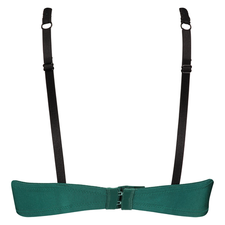 Non-padded underwired bra Loulou, gr&ouml;n