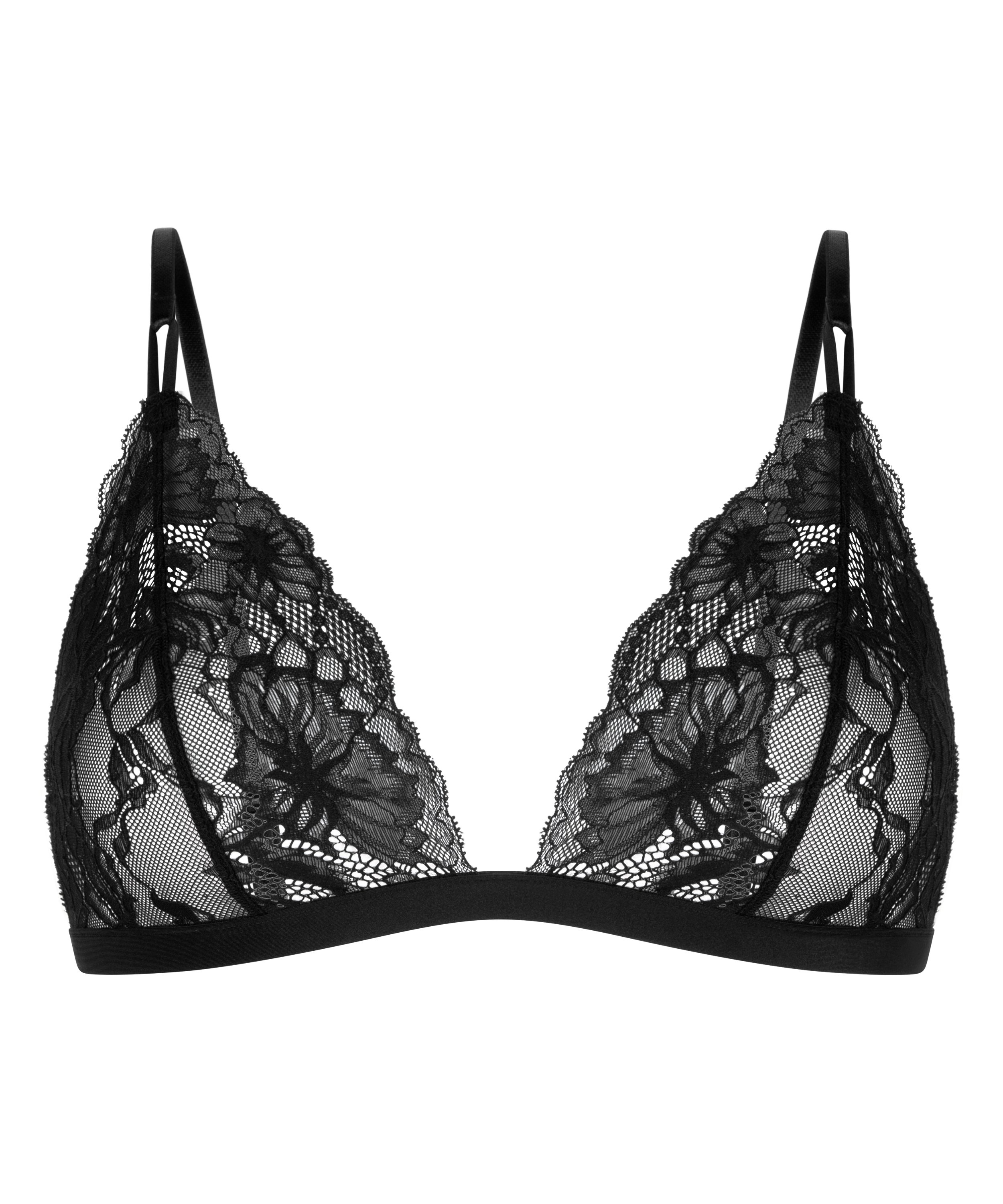 Bralette Stormi, Svart, main