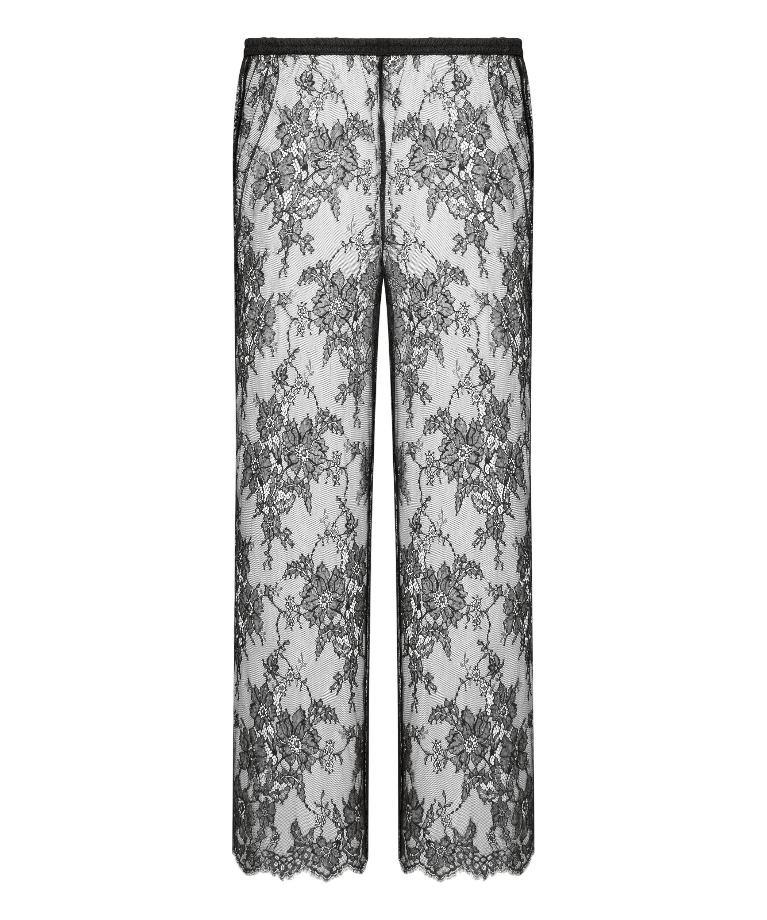 Pyjamasbyxor Cecilia, Svart, main