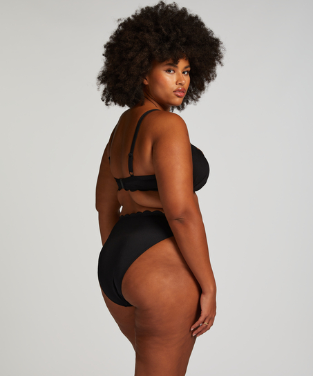 Rio Bikiniunderdel Scallop, Svart