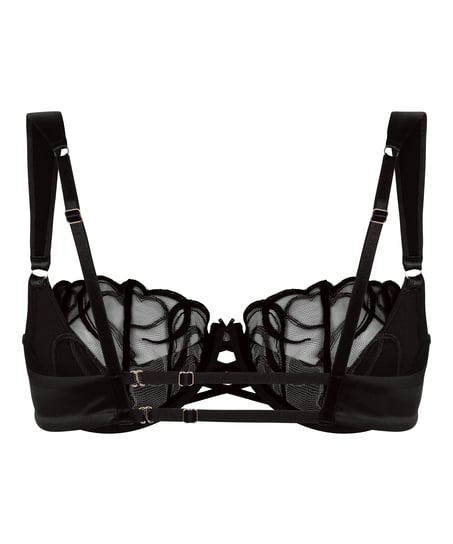 Olivia Bygel-BH Utan Vaddning, Svart