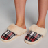 Teddy Mule Slipper, Vit