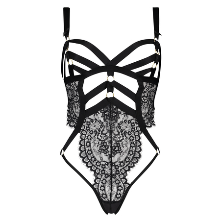 Private Body med öppen gren Ginger, Svart