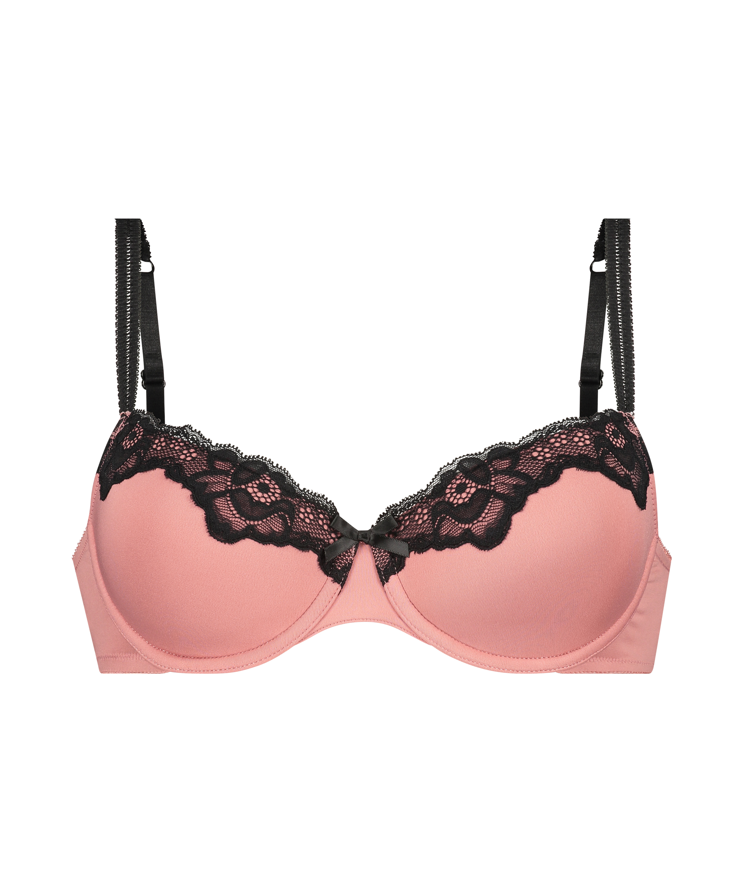 Formpressad bygel-bh Secret Lace, Rosa, main
