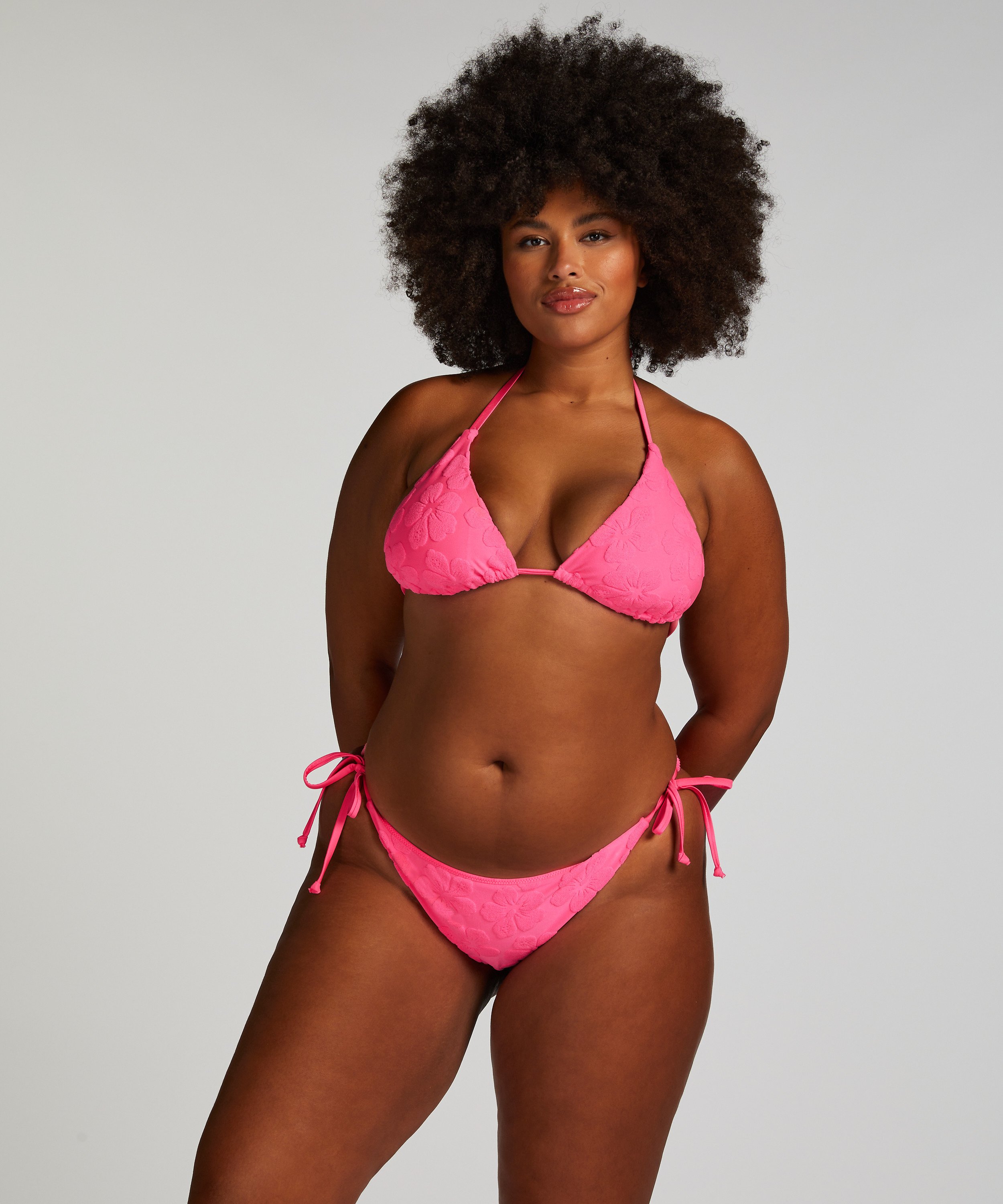 Cheeky Tanga Bikiniunderdel Hula, Rosa, main