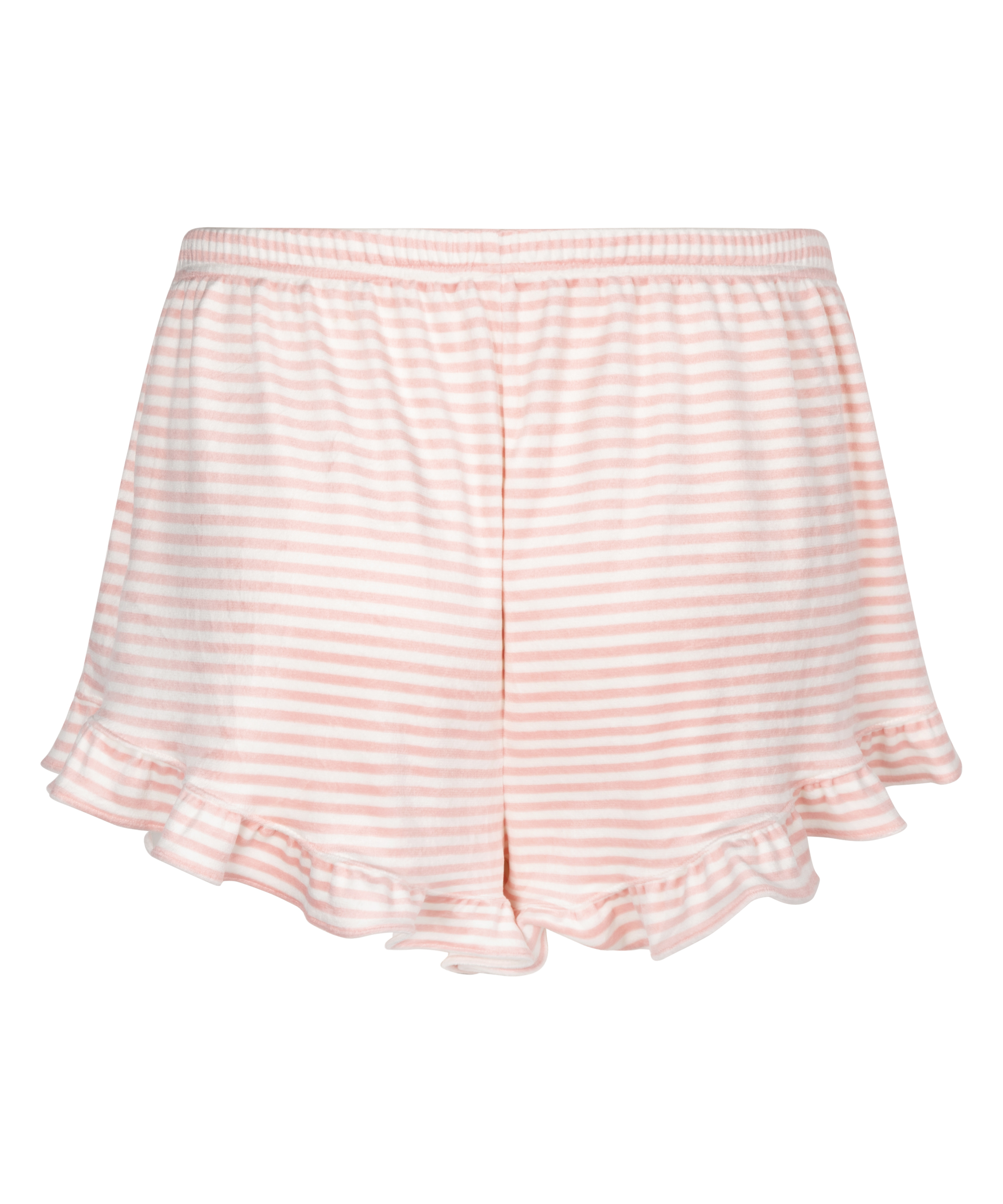Shorts Sammetsvolang, Rosa, main