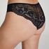 Brazilian-trosa Invisible Lace Back, Svart