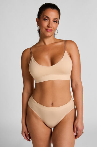 Hunkemöller Dide hög trosa Beige — produktbild