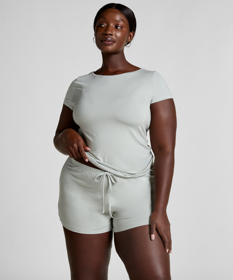 Pyjamasset i jersey, Grå