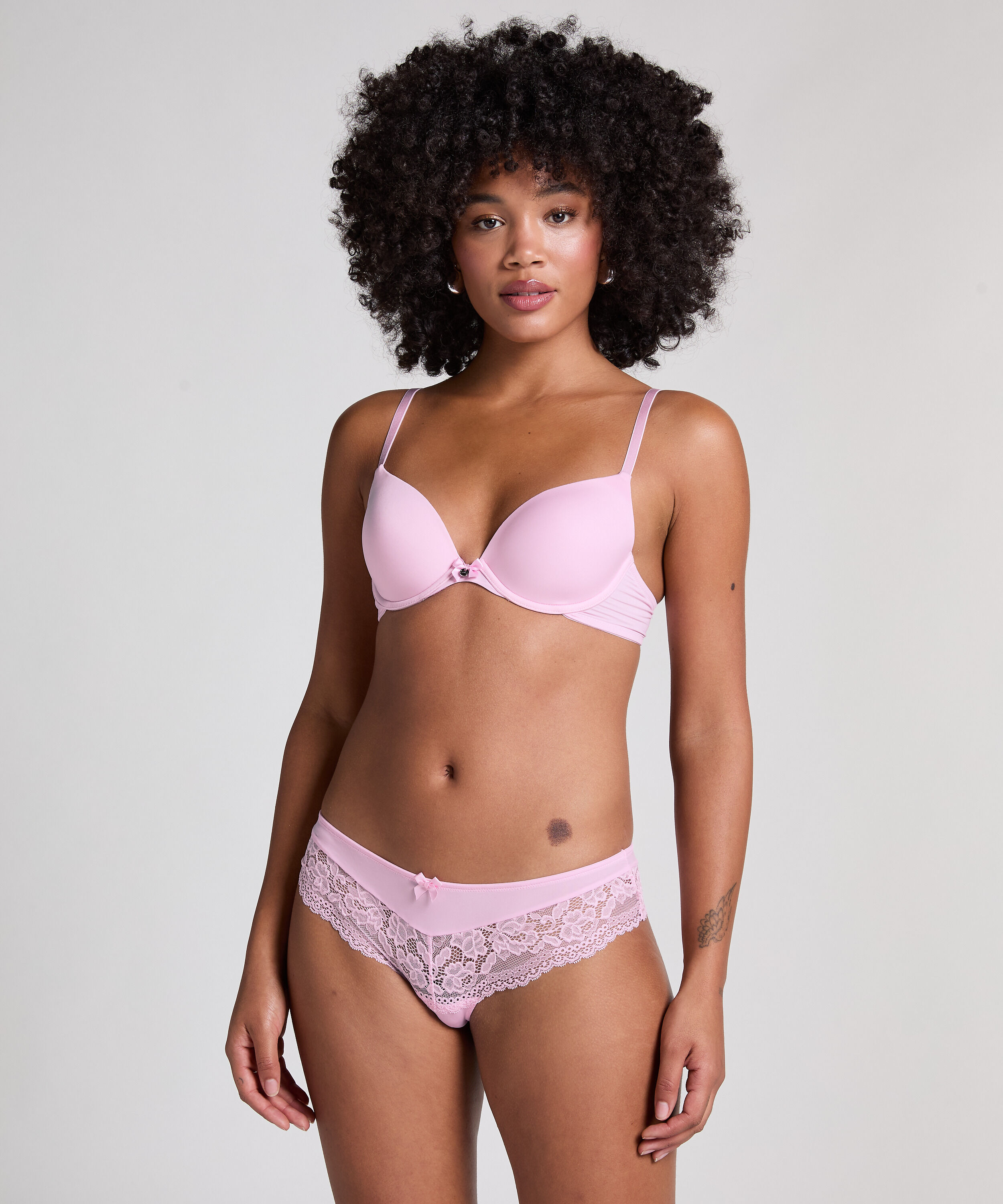 Valencia Brazilian Shorts, Rosa