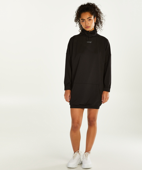 HKMX Sweater Dress Yona, Svart