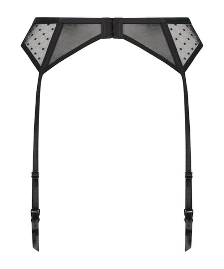 Strumpeband Pippa, Svart