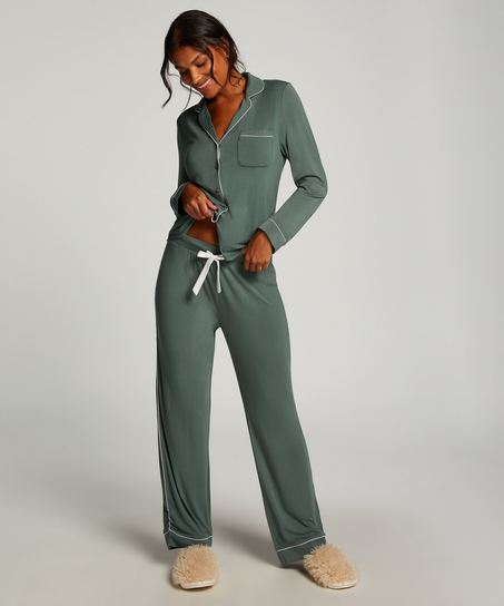 Jerseybyxor Essential, Gr&ouml;n