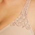 Icke-formpressad bygel-bh Minimizer, Beige