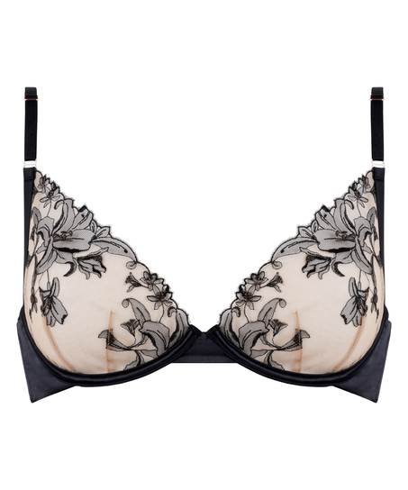 Icke formpressad bygel-bh Anouk, Svart
