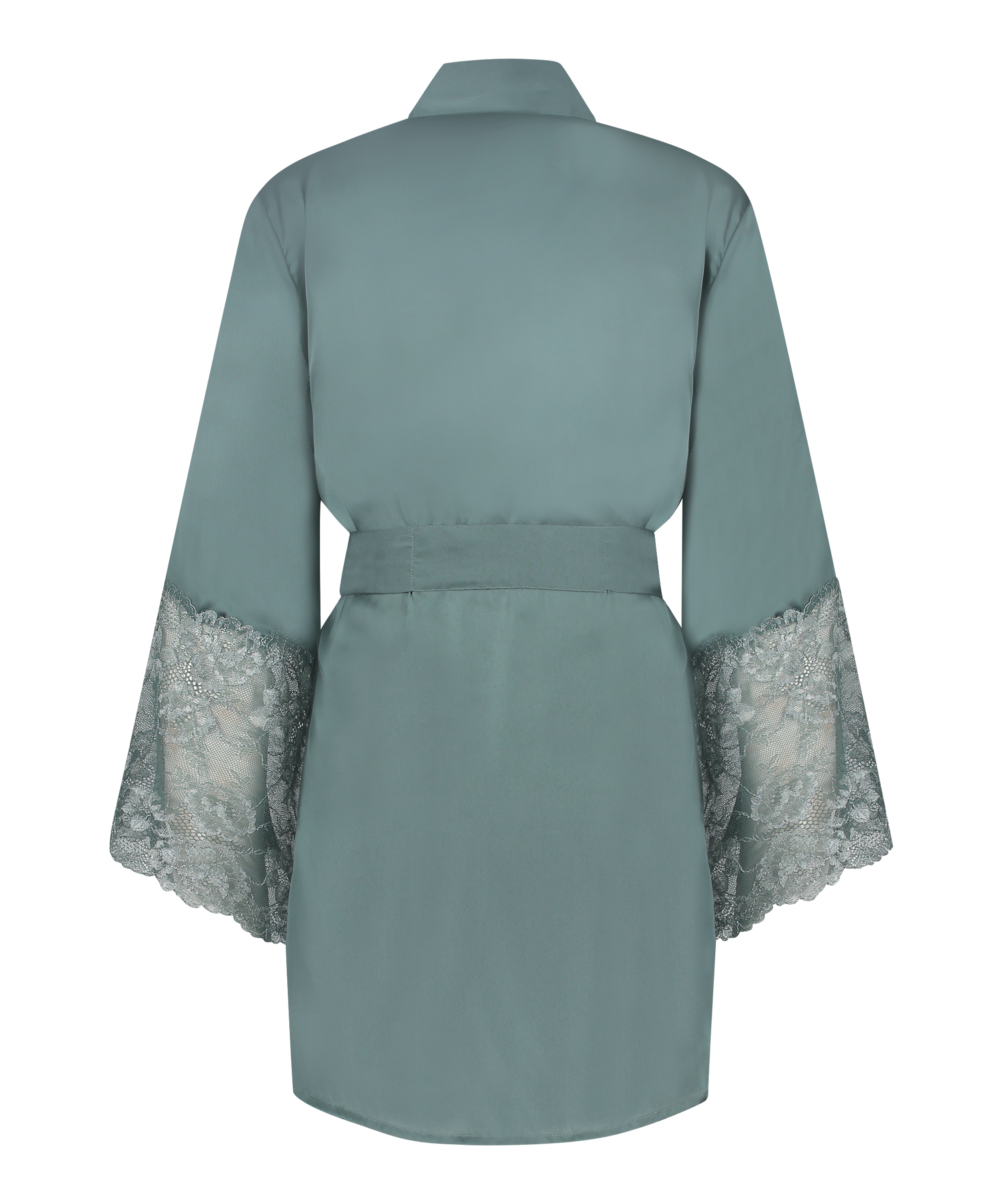 Kimono Satin, Blå, main