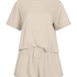 Pyjamasset Jersey, Beige