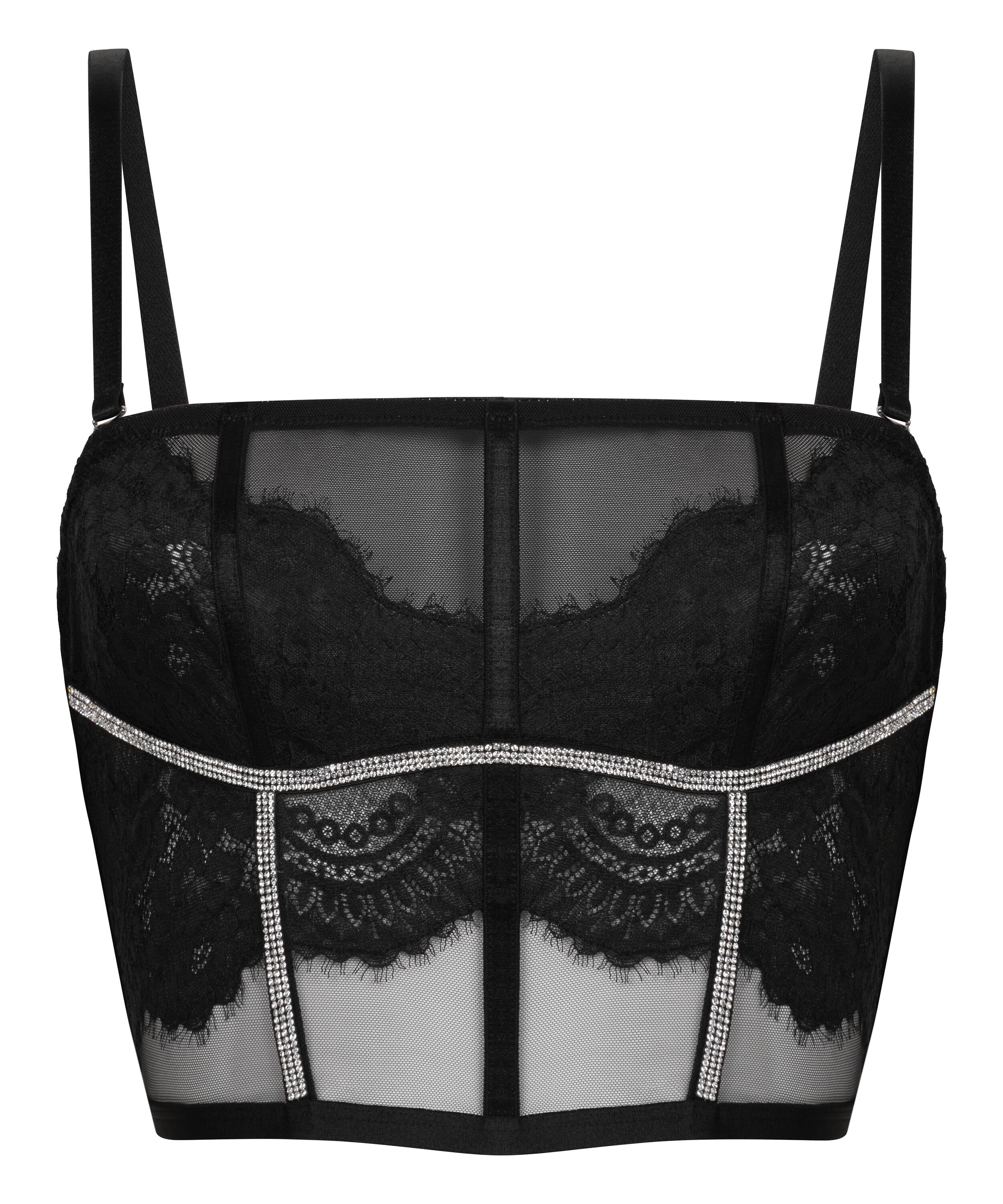 Odette bustier, Svart