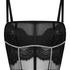 Odette bustier, Svart