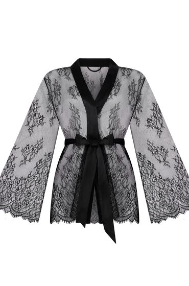 Hunkemöller Kimono helt i spets bodies dam – bild 3