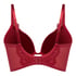 Marianna longline-bh med push-up, Röd