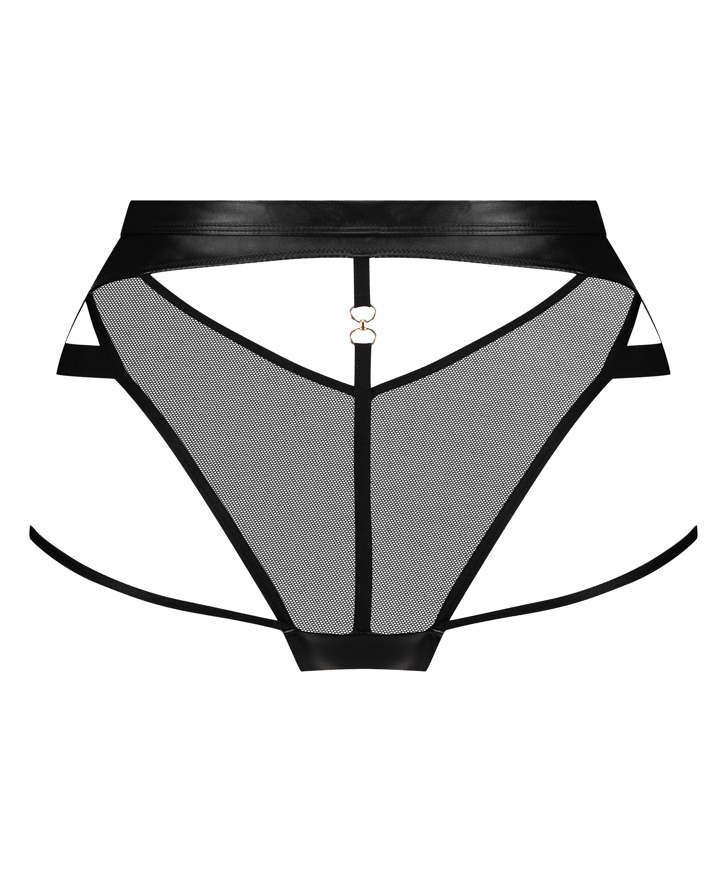 Högt skuren braziliantrosa Faye, Svart, main