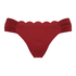 Rio bikiniunderdel Scallop, röd