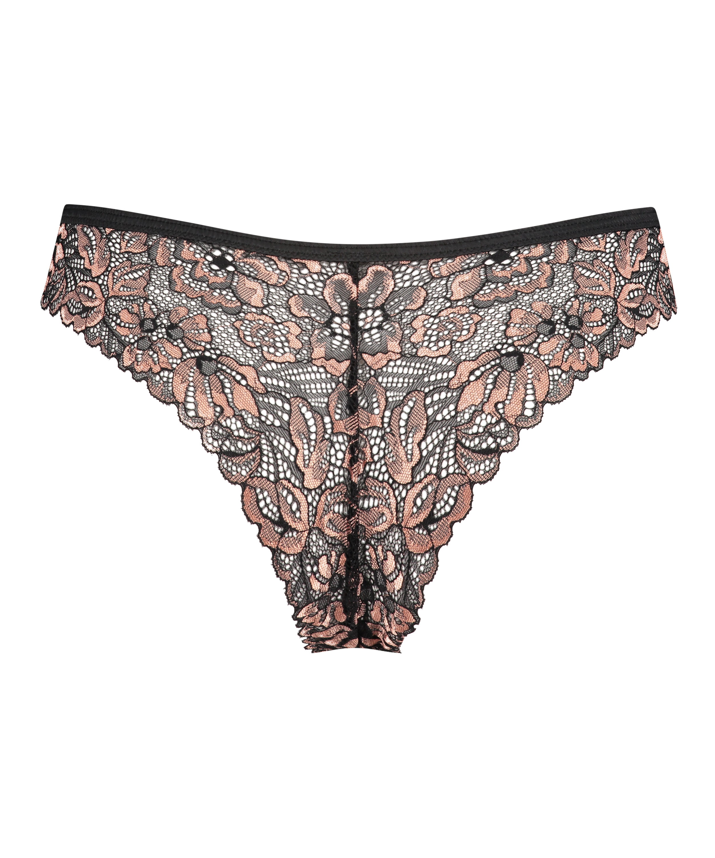 Ivy högt skuren braziliantrosa, Svart, main