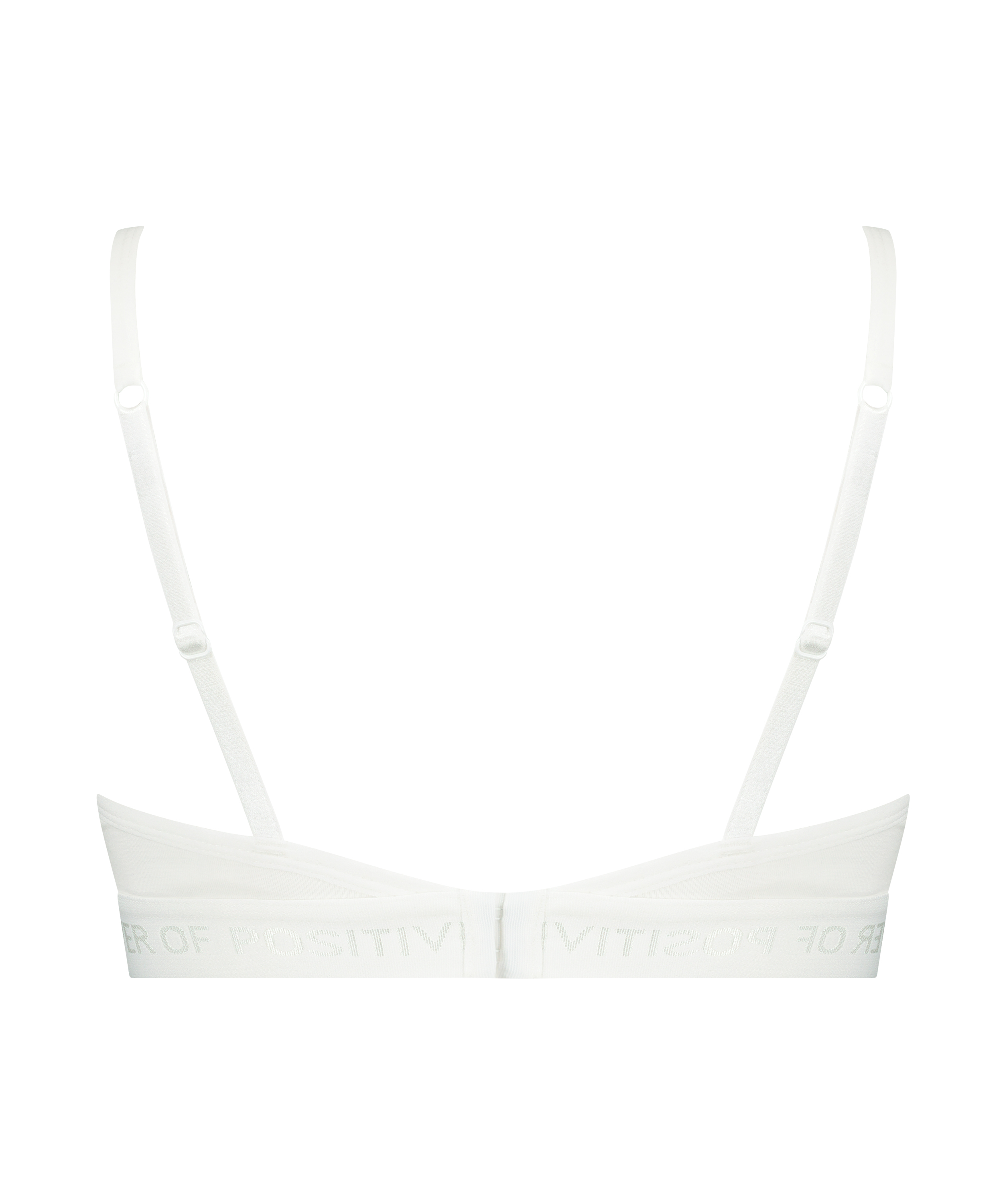 Cutie Triangle-bralette, Vit, main