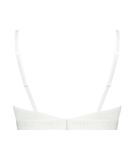 Cutie Triangle-bralette, Vit