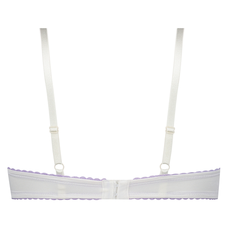 Formpressad bygel-bh Cherry, Vit