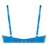 Icke formpressad longline bygel-bh Anya, Blå