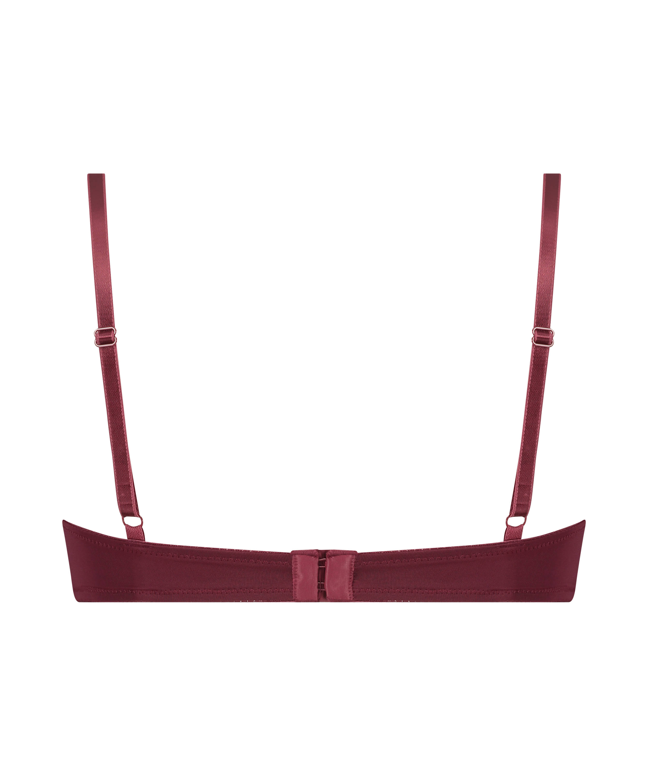 Formpressad bygel-bh Plunge, r&ouml;d, main