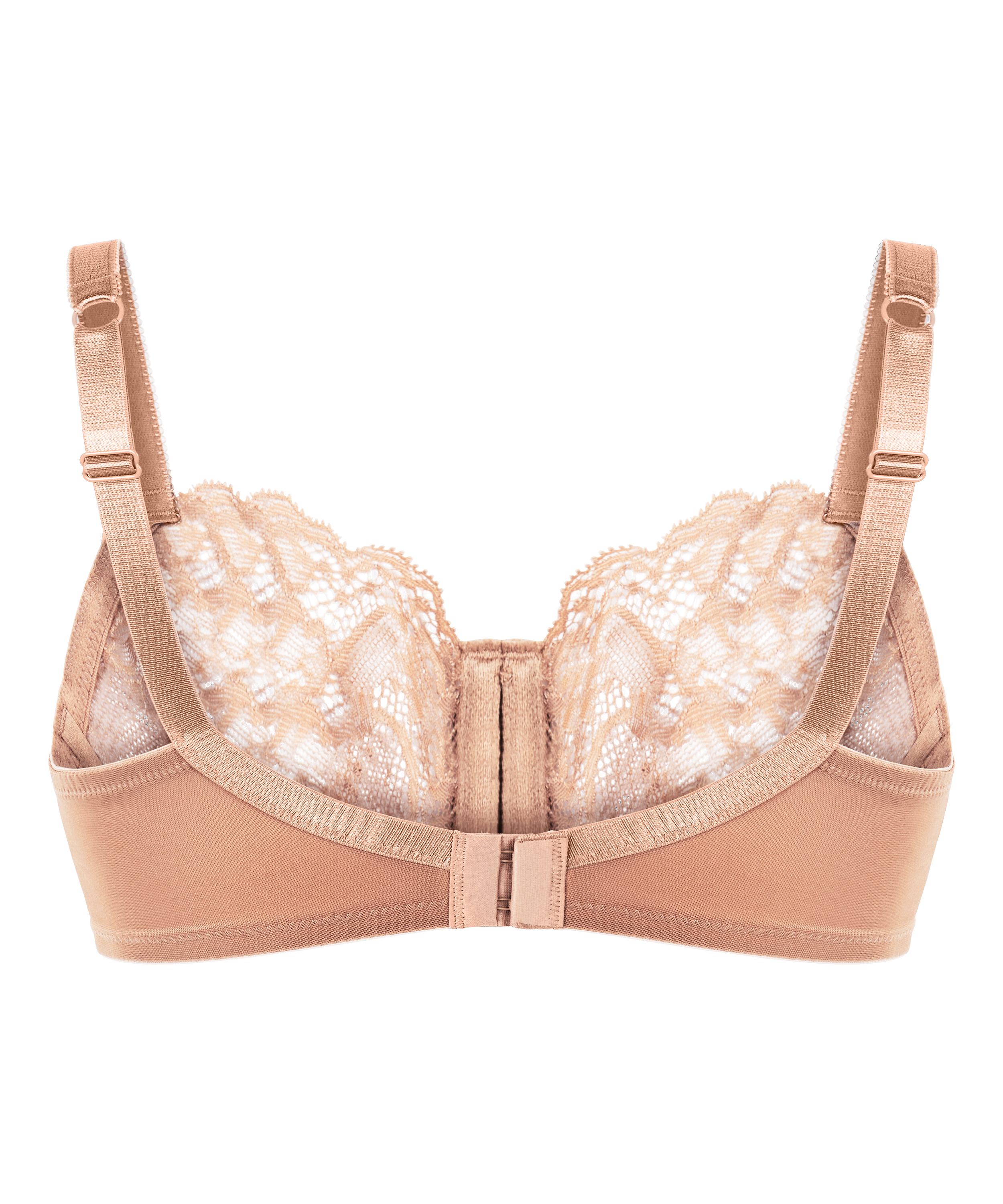 Icke formpressad bygel-bh Sophie, Brun, main