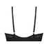 Formpressad bh utan bygel Cleo, Svart