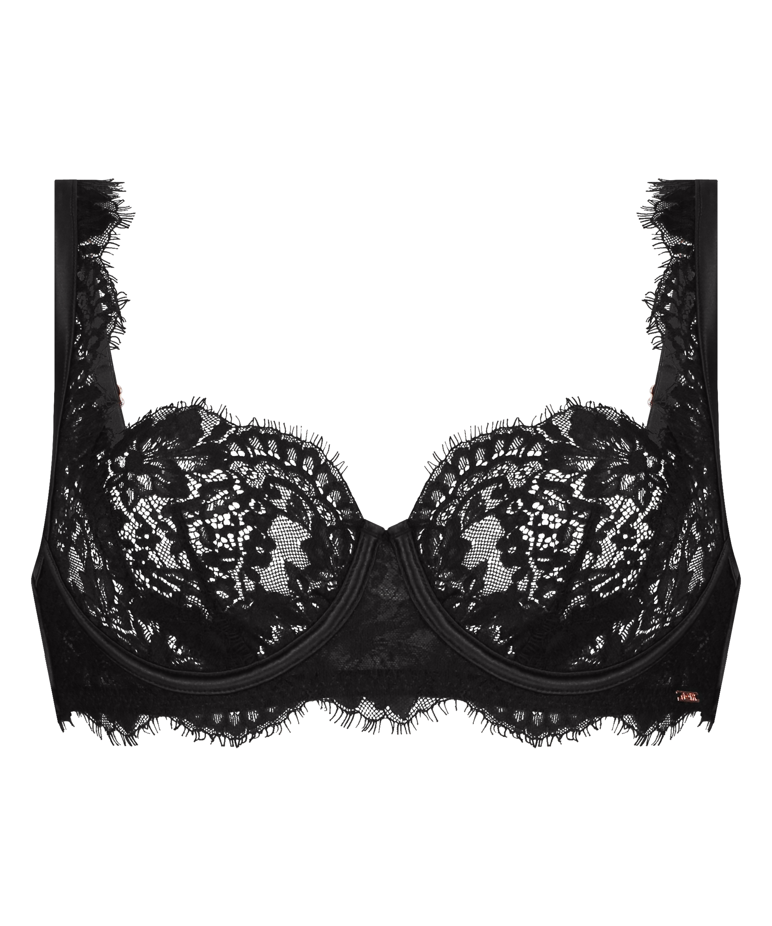 Icke-vadderad bygelbehå Chalice, Svart, main