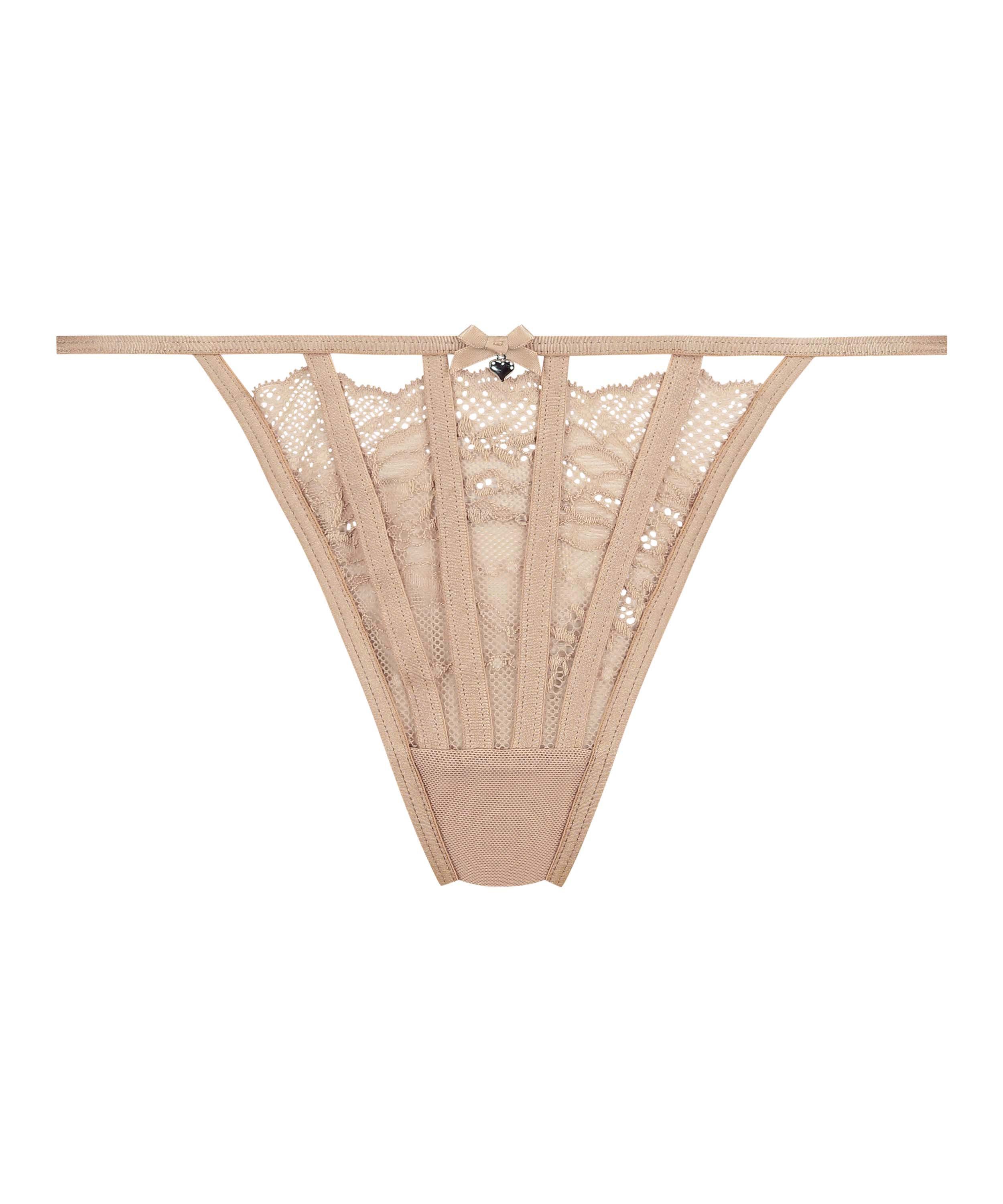 Maxime stringtrosa, Brun, main