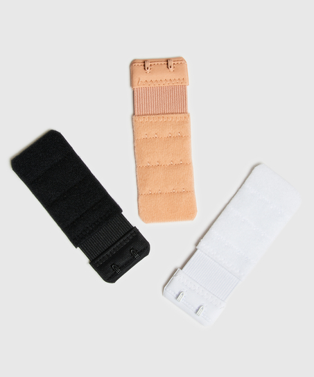 3-pack bh-förlängare, Vit