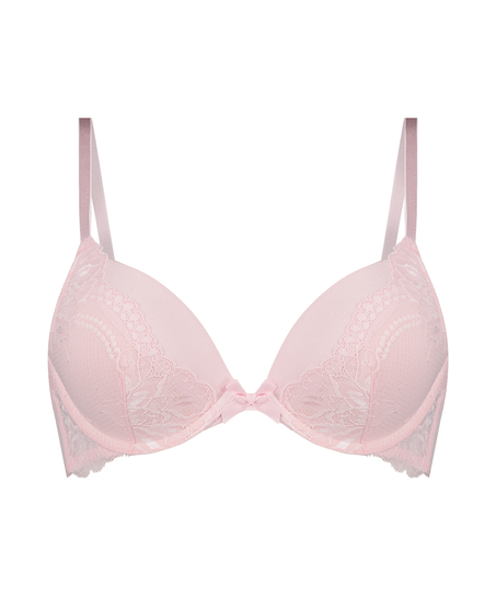 Formpressad bygel-bh med push-up Kimberley, Rosa