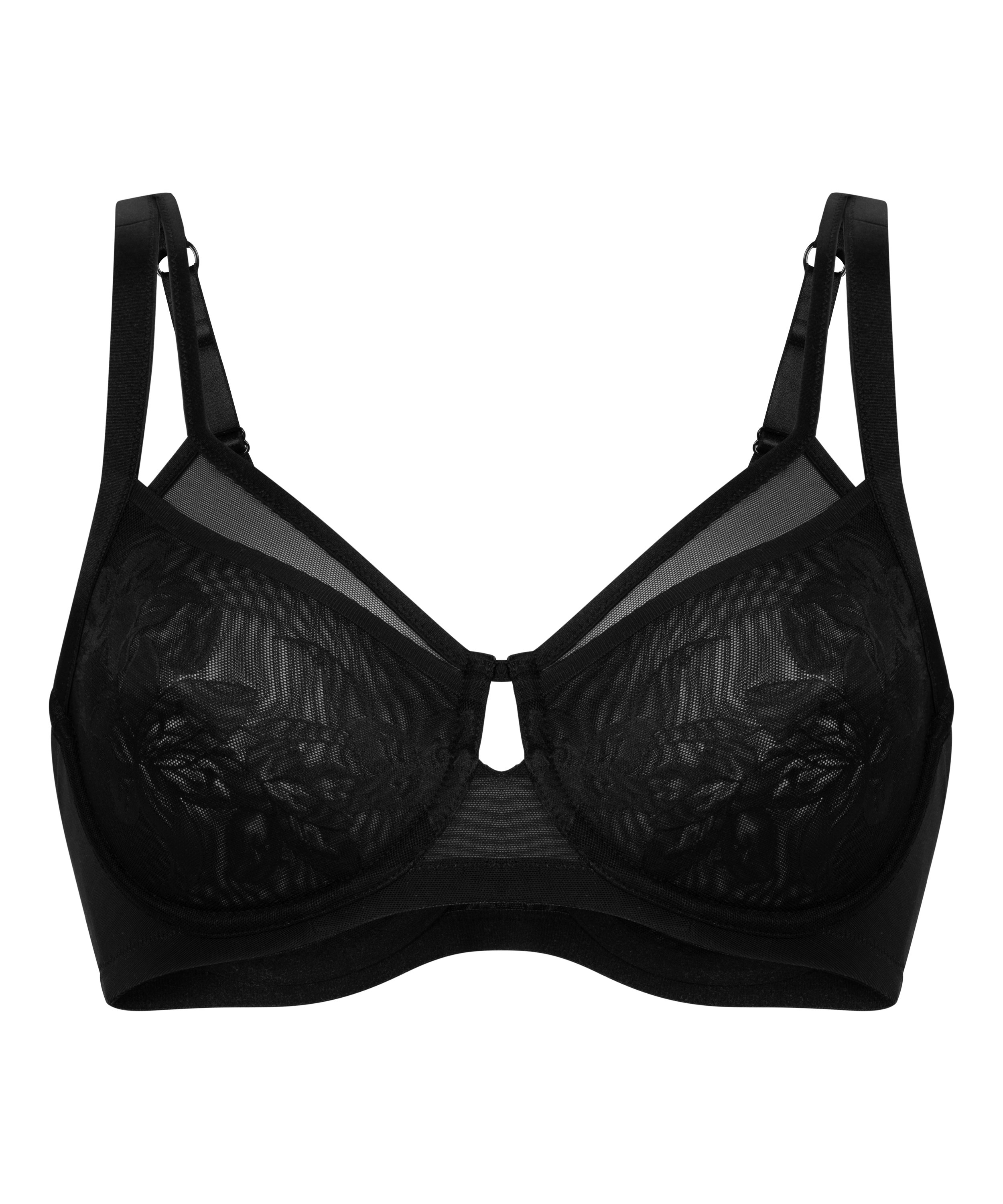 Icke-formpressad minimizer bygel-bh Jocelyn, Gr&ouml;n, main