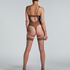 Stay-up Fishnet Arabella, Brun