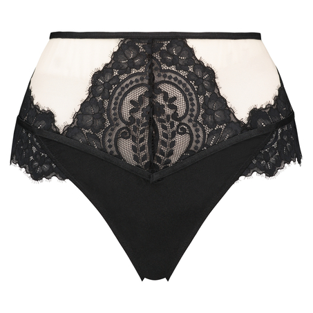 H&ouml;g brazilian-trosa Bella, Svart