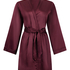 Kimono Satin, Röd