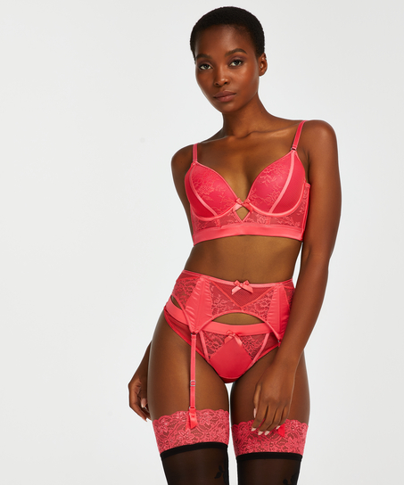 Strumpeband Duckie, Röd